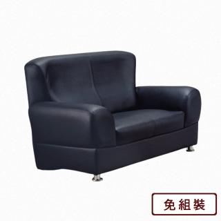 【AS 雅司設計】埃德透氣皮沙發-厚皮-雙人-153×82×95cm