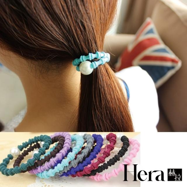 【HERA 赫拉】ll現貨ll珍珠竹節手圈/髮圈/髮束-五入組(現貨瘋搶中)