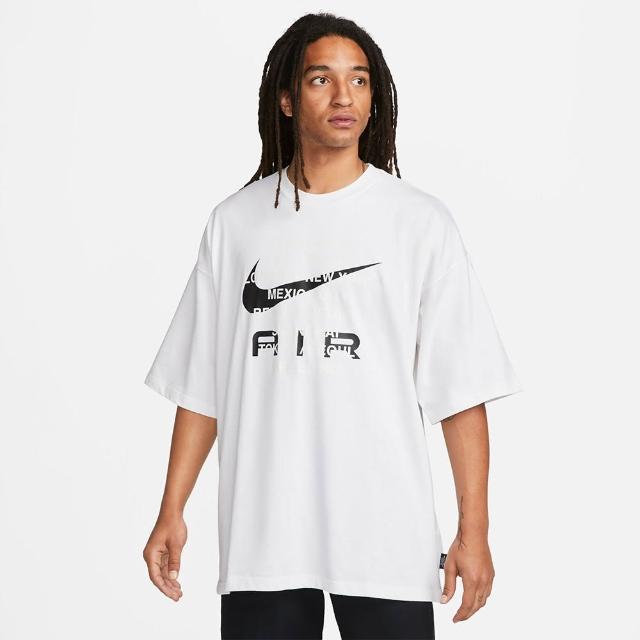 【NIKE 耐吉】寬鬆休閒短袖上衣_男_白色_AS M NSW TEE OS NIKE AIR(FD1250100)