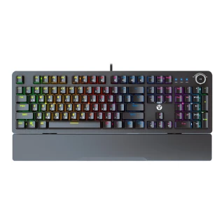 【FANTECH】MK853 RGB多媒體機械式電競鍵盤(黑色中文版)