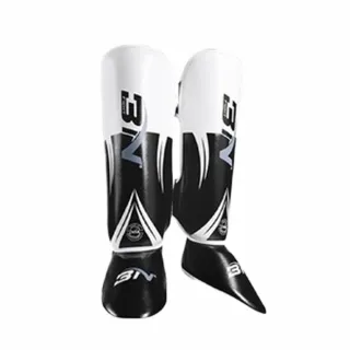 【S-SportPlus+】專業拳擊護腿 拳擊護腿 拳擊(散打 泰拳 腳踢式連腳背 護腳 護腿 跆拳 護具 護腳面)