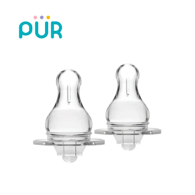 【PUR】Advanced Pro-flo防脹氣標準奶嘴2入(3種尺寸可選)