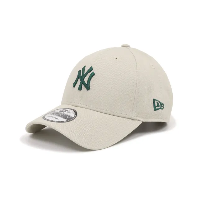 【NEW ERA】棒球帽 MLB 卡其 綠 940帽型 可調式頭圍 NY 紐約洋基 帽子 老帽(NE13956975)