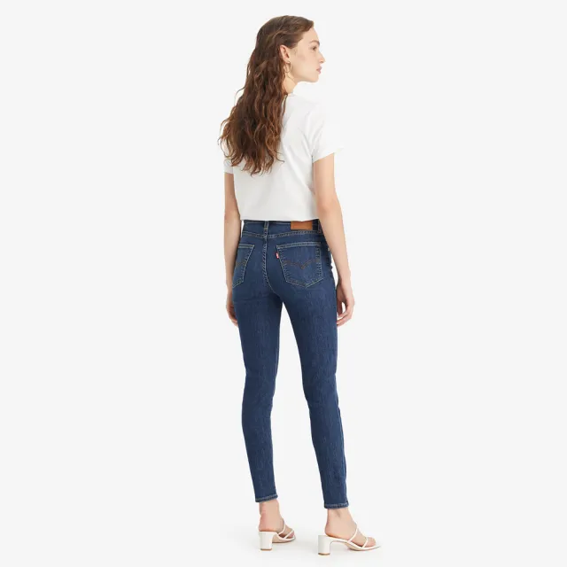 【LEVIS】女款 721高腰緊身窄管涼感牛仔長褲 Performance Cool 熱賣單品 18882-0689