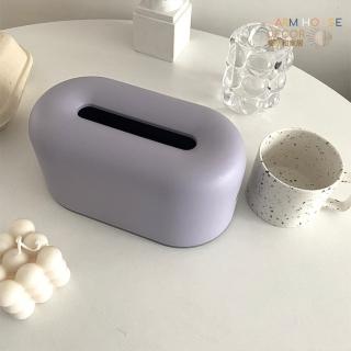 【Warm House Decor 暖和家居】北歐純白系面紙收納盒(衛生紙盒 面紙收納盒 衛生紙收納)