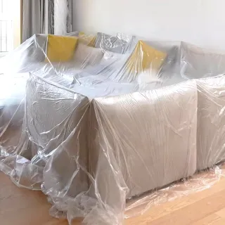 【JIAGO】裝修家具防塵膜4x8m(裝修防塵保護膜)