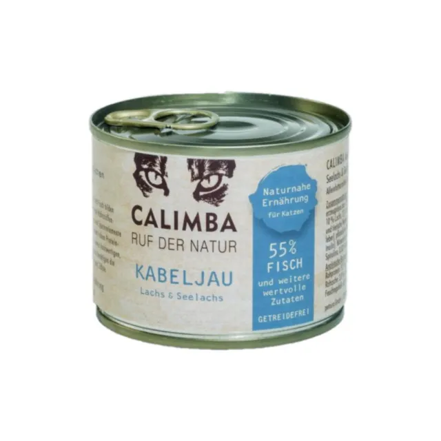 【CALIMBA 凱琳】GRAIN FREE 無穀主食貓罐 200g*12罐組(貓主食罐 全齡貓)
