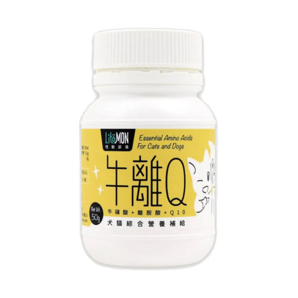 【怪獸部落】牛離Q 50g*2入組 犬貓綜合營養補給(寵物保健)