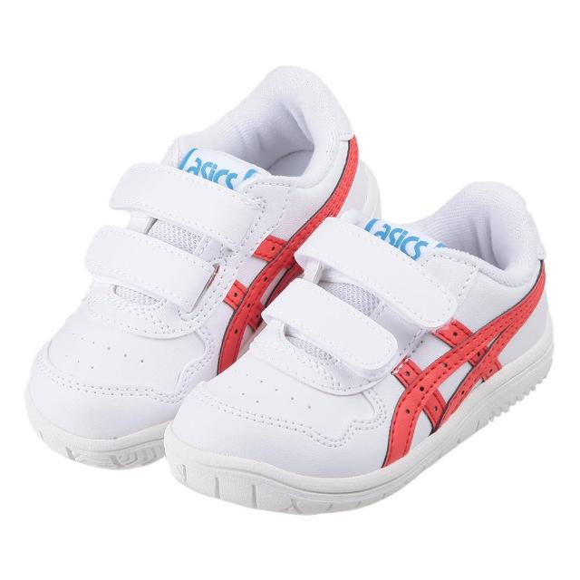 【asics 亞瑟士】asics亞瑟士JAPANS經典紅白寶寶機能學步鞋(J4Y092M)