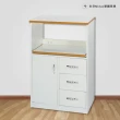 【Miduo 米朵塑鋼家具】2.2尺一門三抽一拉盤塑鋼電器櫃（附插座）