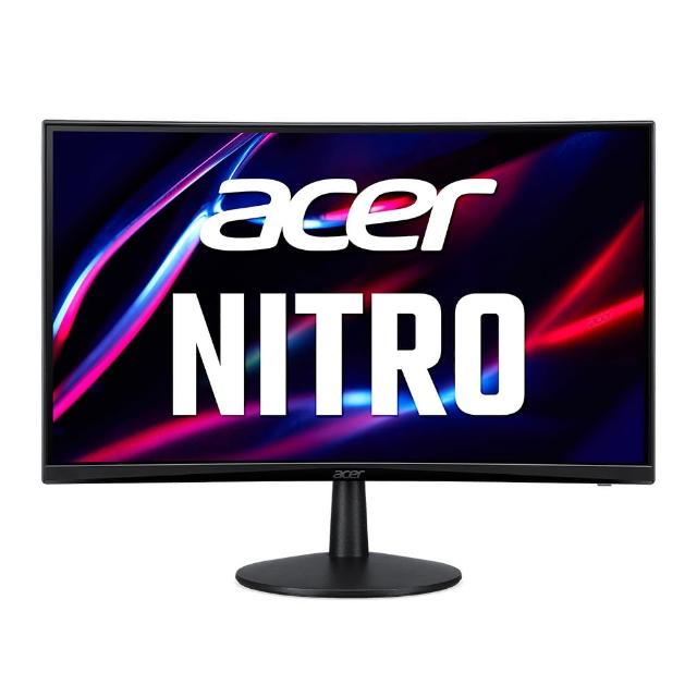 【Acer 宏碁】ED240Q H  抗閃系列 24型 VA 100Hz 曲面螢幕(1500R/FreeSync/1ms)