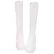 【Ann’S】告別小腿肌-加寬版還你瘦瘦腿超彈性直腿及膝靴7cm(米白)