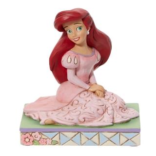 【Enesco】精品家飾 Disney 迪士尼 小美人魚 愛麗兒坐姿居家擺飾(Jim Shore愛木小灣)