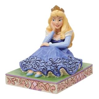 【Enesco】精品家飾 Disney 迪士尼 睡美人 睡美人坐姿居家擺飾(Jim Shore愛木小灣)