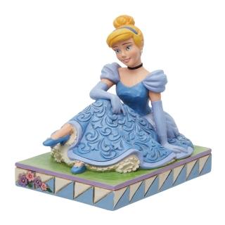 【Enesco】精品家飾 Disney 迪士尼 仙履奇緣 灰姑娘坐姿居家擺飾(Jim Shore愛木小灣)