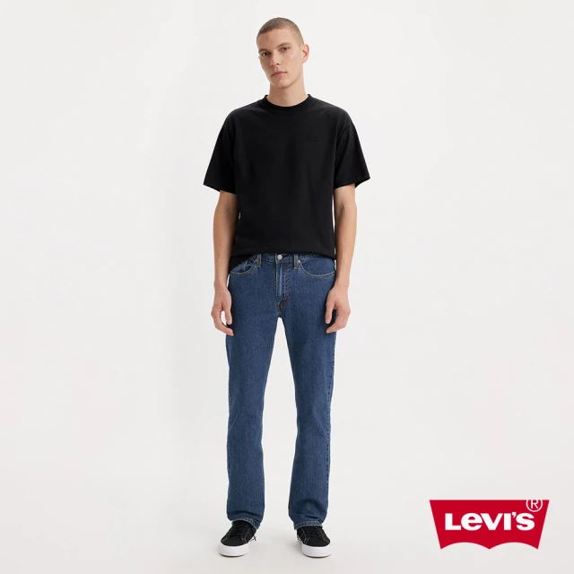 LEVIS 男款 上寬下窄 512低腰修身窄管牛仔褲 / 精