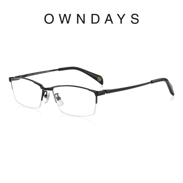 OWNDAYS John Dillinger系列 威靈頓款金屬框光學眼鏡(JD2053B-3A C1)