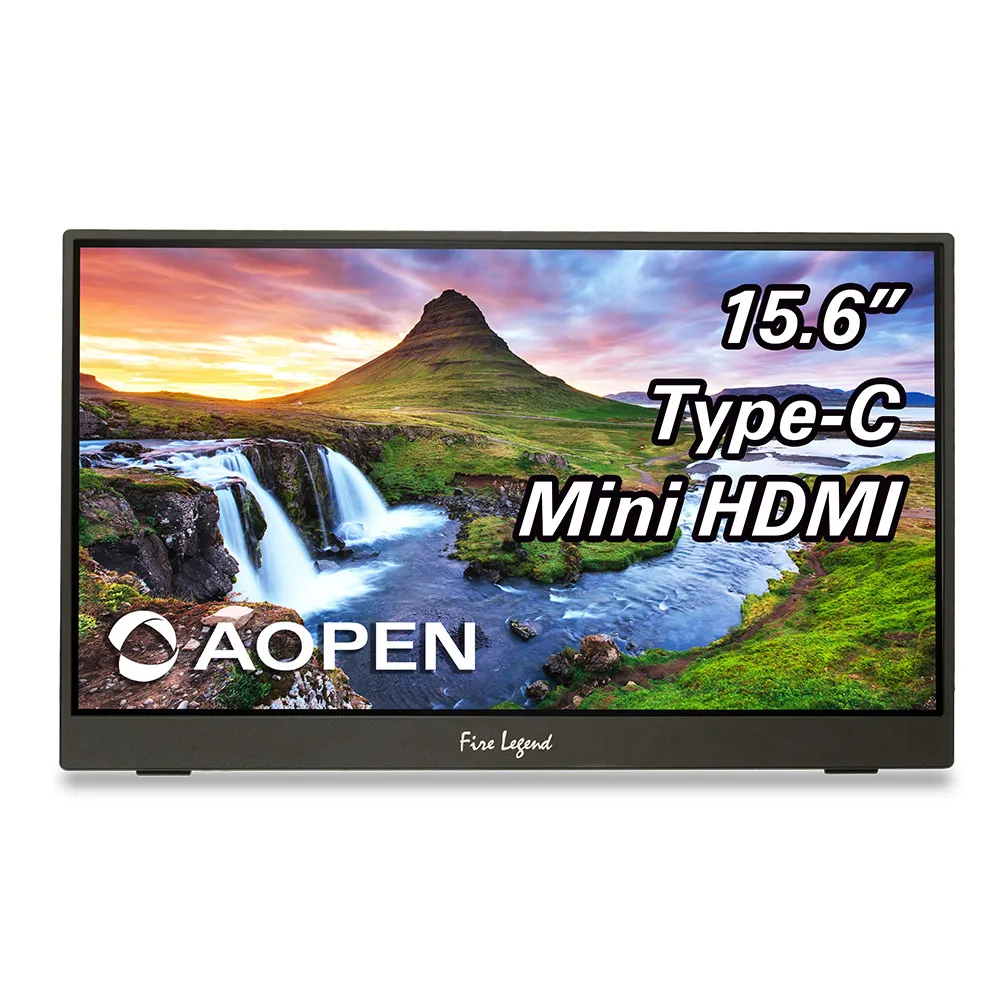 【Aopen 建碁】16PM1Q B 16型 IPS 60Hz 可攜式螢幕 (4ms)