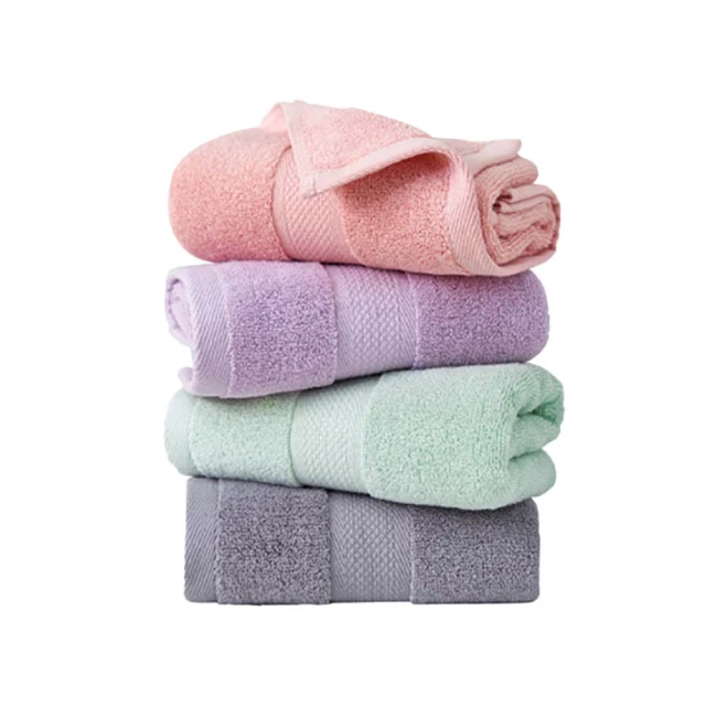 星紅織品 竹纖紗淺色涼感吸水浴巾-1入組(藍色/綠色/橘色 
