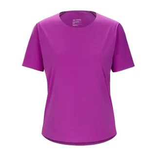 【Arcteryx 始祖鳥官方直營】女 Norvan 快乾短袖圓領衫(時尚紫)