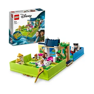 【LEGO 樂高】迪士尼系列 43220 Peter Pan & Wendy’s Storybook Adventure(小飛俠彼得潘 冒險故事)