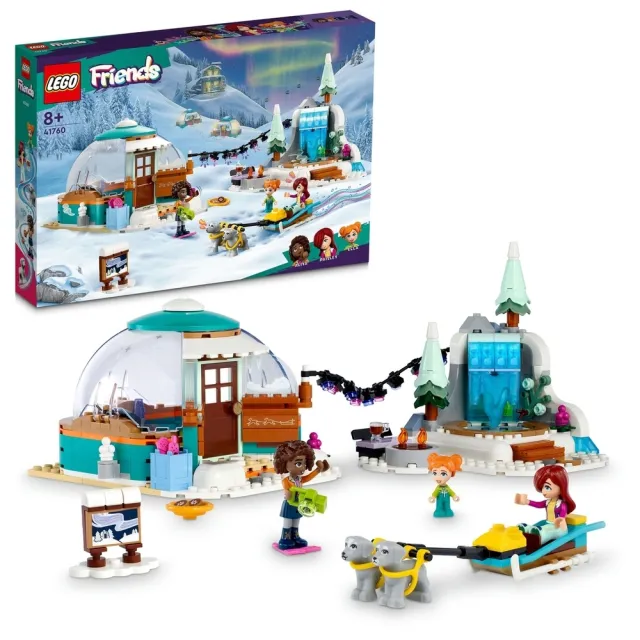 LEGO 樂高】Friends 41760 冰屋假期冒險(露營家家酒DIY積木) - momo