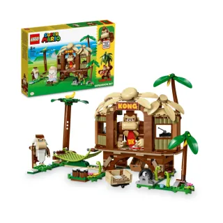 【LEGO 樂高】超級瑪利歐系列 71424 森喜剛的家(大金剛 任天堂 建築玩具)