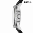 【FOSSIL 官方旗艦館】Fossil Blue 運動時尚潛水指針手錶 黑色矽膠錶帶 42MM FS5947