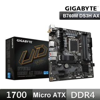 GIGABYTE 技嘉 B760M D3H DDR4 主機板