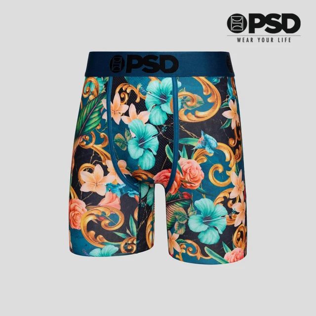 PSD Underwear FLORAL- 平口四角褲-天堂