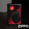 【Zippo】赤月黑貓防風打火機(美國防風打火機)