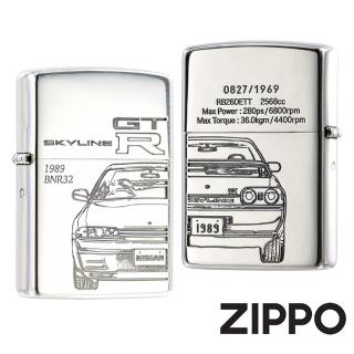 【Zippo】GT-R 1989年BNR32車款防風打火機(美國防風打火機)