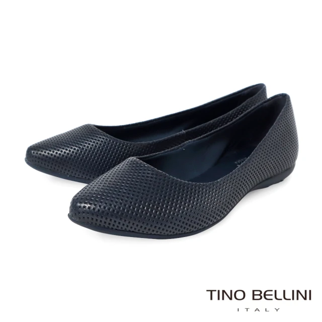TINO BELLINI 貝里尼 義大利進口素面尖頭平底鞋F