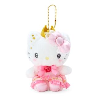 【SANRIO 三麗鷗】我的No.1系列 皇冠造型玩偶吊飾 Hello Kitty