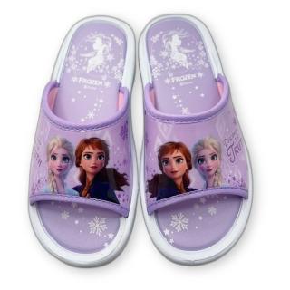 【樂樂童鞋】臺灣製MIT冰雪奇緣拖鞋(迪士尼童鞋 嬰幼童鞋 中童鞋)