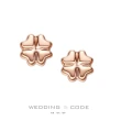 【WEDDING CODE】14K金 耳環 E73玫(618 禮物)