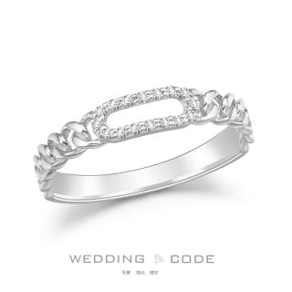 【WEDDING CODE】14K金 12分鑽石女戒 4592(天然鑽石 99購物節 情人節 禮盒)