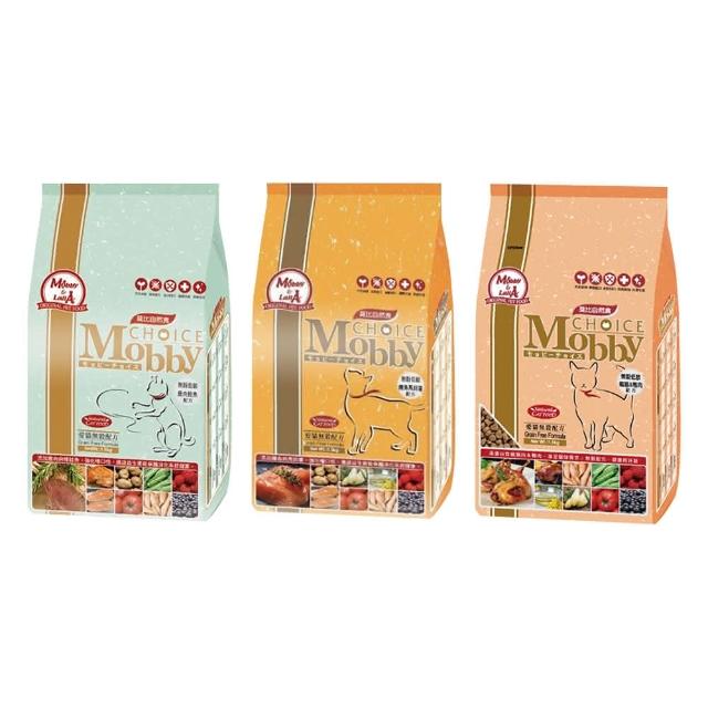 【Mobby 莫比】無穀愛貓配方3kg 貓飼料 鹿肉鮭魚 鵪鶉鴨肉 鱒魚燻鮭 
