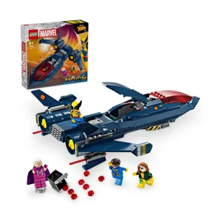 【LEGO 樂高】漫威超級英雄系列 76281 X戰警的噴射機(X-Men X-Jet X戰警 禮物)