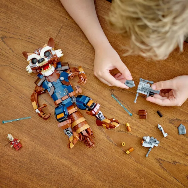 【LEGO 樂高】漫威超級英雄系列 76282 火箭浣熊和格魯特寶寶(Rocket & Baby Groot 漫威)