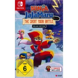 【Nintendo 任天堂】NS Switch 忍者茶茶丸的妖怪大決戰+地獄 豪華版 Ninja JaJaMaru(中英日文歐版)