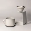【上作美器】獨享手沖咖啡架套組(馬克杯、陶瓷濾杯滴頭、手沖支架、不鏽鋼過濾器、杯墊)