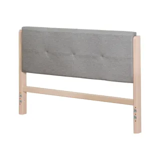 【Homelike】喜家居雙人加大6尺貓抓皮實木床頭片(2221)