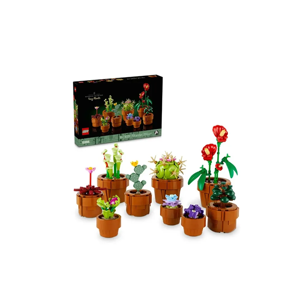 LEGO 樂高】積木IDEAS 系列迷你盆栽Tiny Plants10329 - momo購物網 