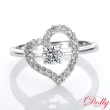 【DOLLY】0.30克拉 求婚戒18K金完美車工鑽石戒指(007)