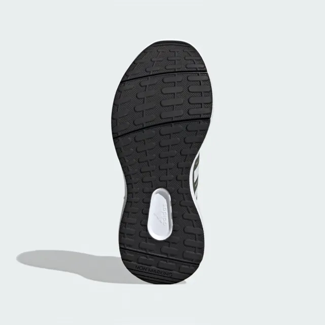 【adidas 愛迪達】運動鞋 童鞋 中童 兒童 魔鬼氈 FortaRun 2.0 EL K 綠 IE3397