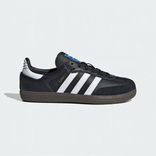【adidas 愛迪達】運動鞋 童鞋 中童 兒童 SAMBA OG C 黑 IE3678