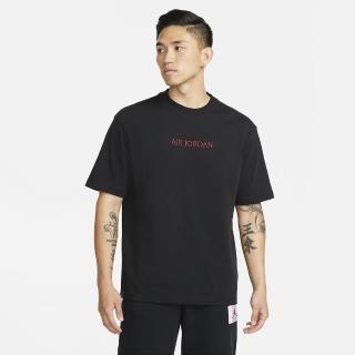 【NIKE 耐吉】上衣 男款 Jordan 喬丹 短袖上衣 Air Jordan AS M J TEE 黑(DO6100-010)