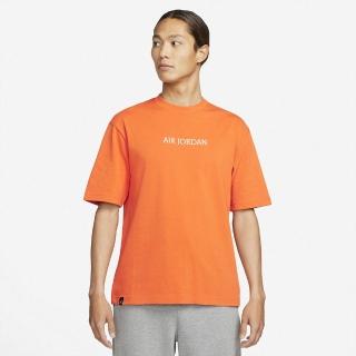 【NIKE 耐吉】上衣 男款 Jordan 喬丹 短袖上衣 Air Jordan AS M J TEE 橘(DO6100-847)