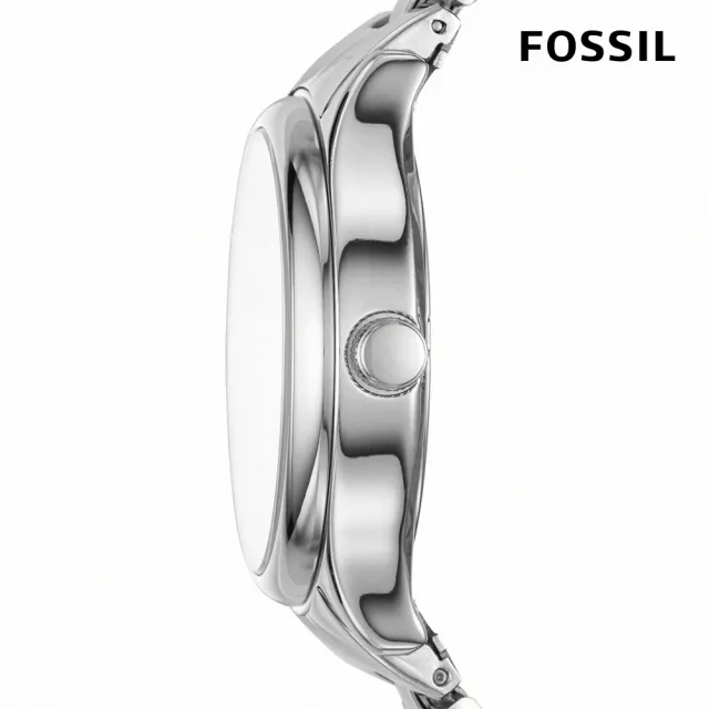 【FOSSIL 官方旗艦館】Modern Sophisticate三眼不鏽鋼指針手錶 36mm BQ1560(母親節)